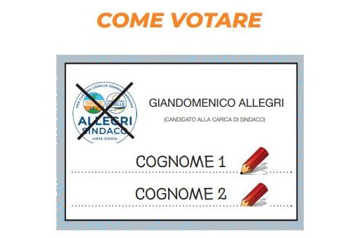 come votare scheda