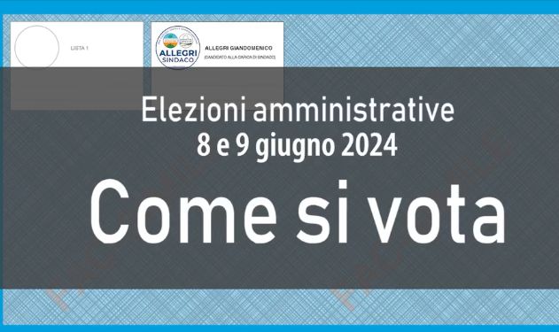 come si vota