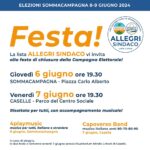 Festa finale! Giovedì 6 giugno Sommacampagna – Venerdì 7 giugno Caselle